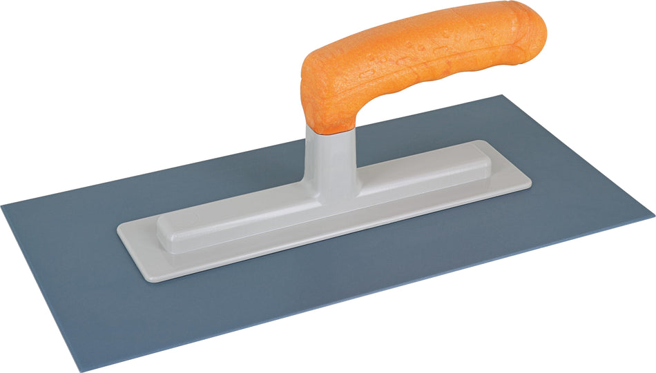 TRIUSO Kunststoff-Glättekelle 2mm,	28x14cm, Komfortgriff