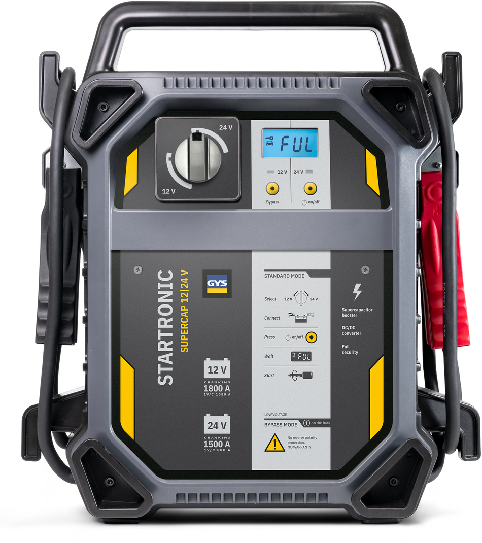 GYS STARTRONIC SUPERCAP 12/24 V