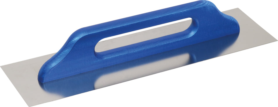 TRIUSO Schweizer Glätte 48x13 cm, Edelstahl, ungezahnt