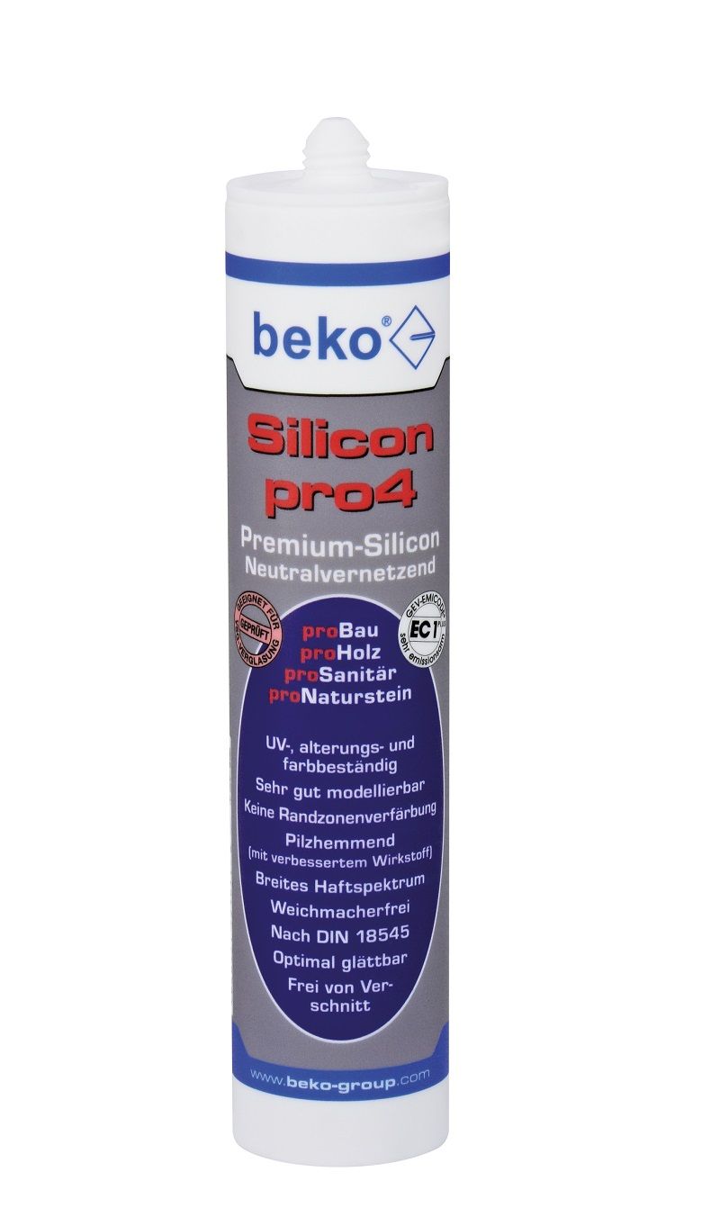 BEKO Silicon pro4 Premium 310 ml grauweiß