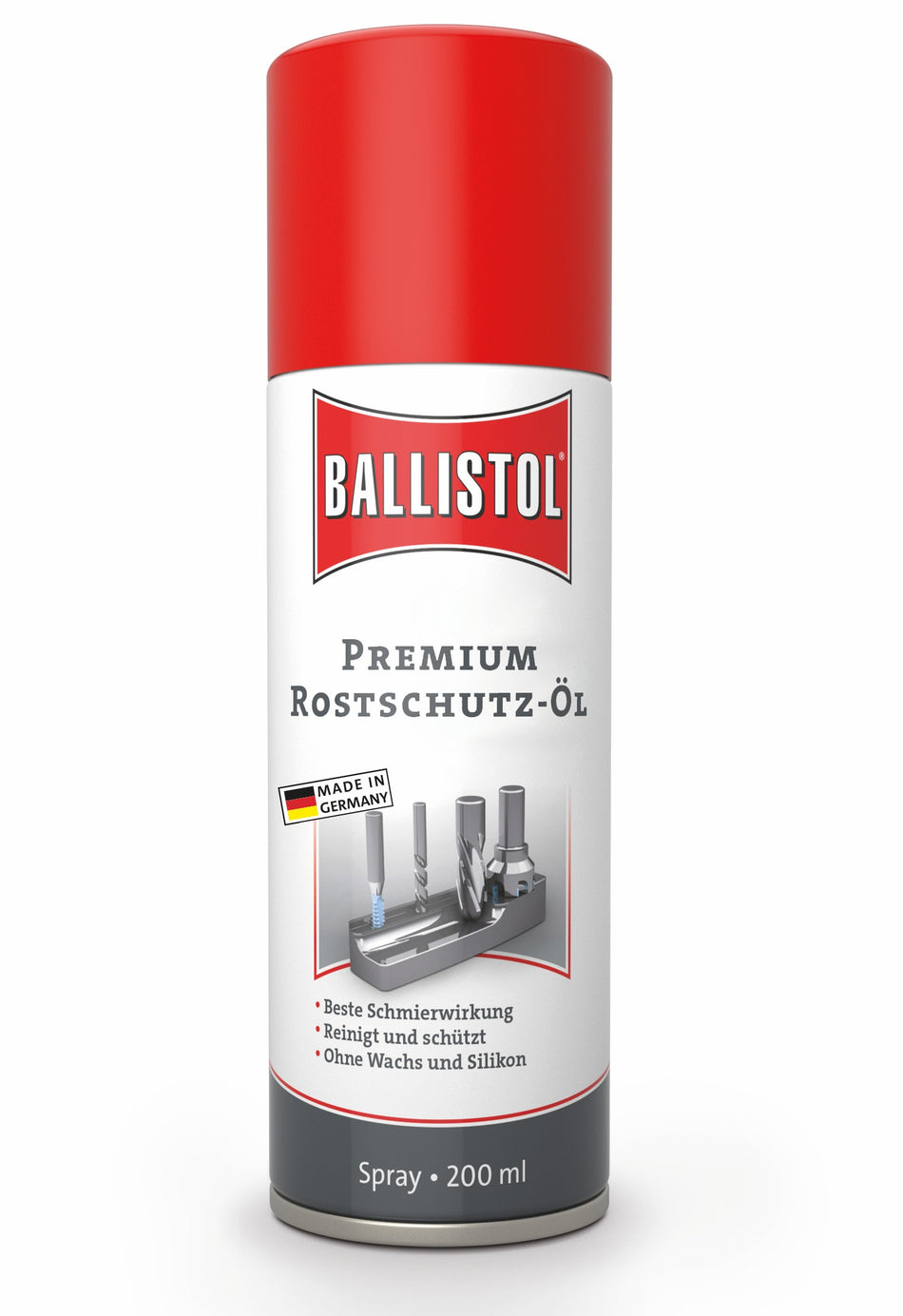 BALLISTOL Premium Rostschutz-Öl Spray, 200 ml, Schutzschicht gegen Korrosion
