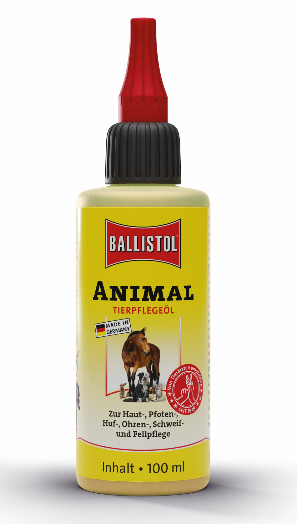 BALLISTOL Animal Tierpflegeöl, 100 ml, Haut- und Fellpflege, unterstützt Regeneration