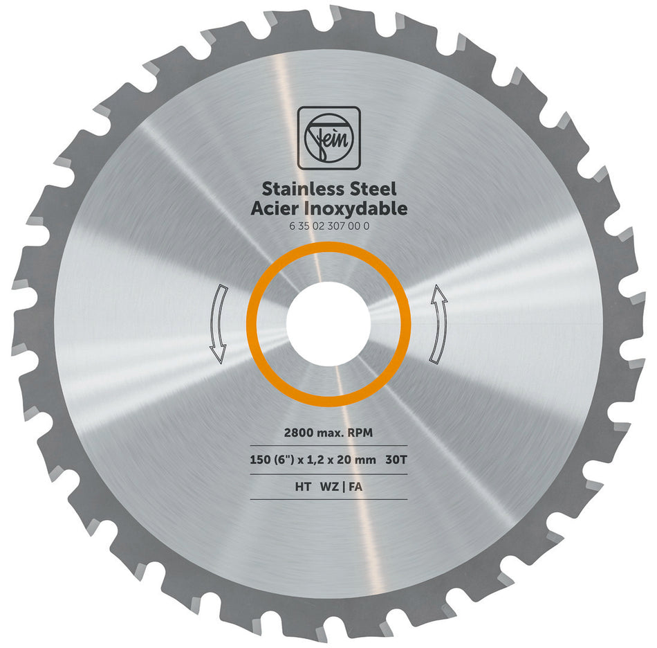 FEIN Handkreissägeblatt für Edelstahl Ø 150 mm