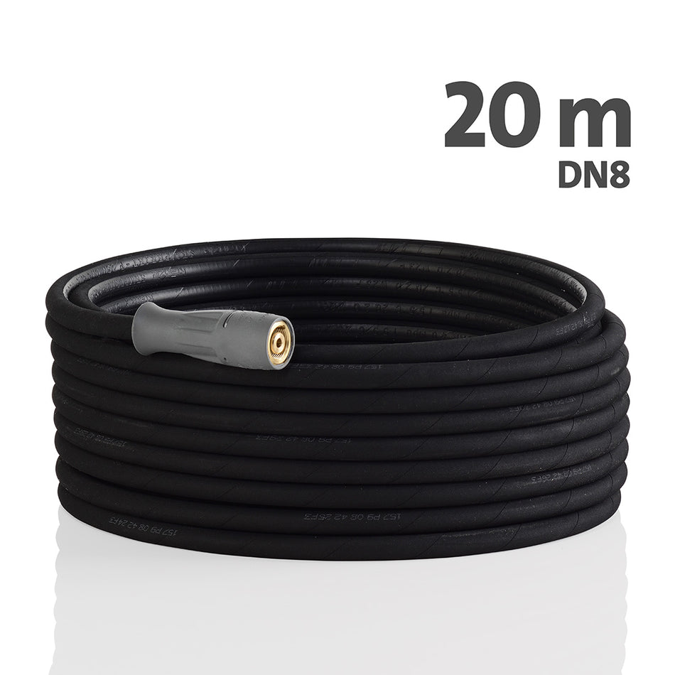 KRÄNZLE HD-Schlauch NW8 2SN 20m 400bar, M22x1,5 x M22x1,5 drehbar