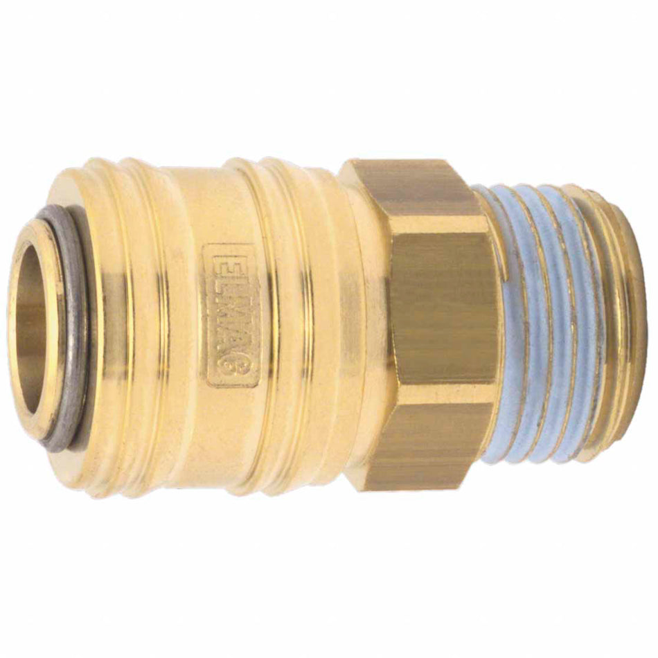 ELMAG Kupplung AG 1/4', Messing