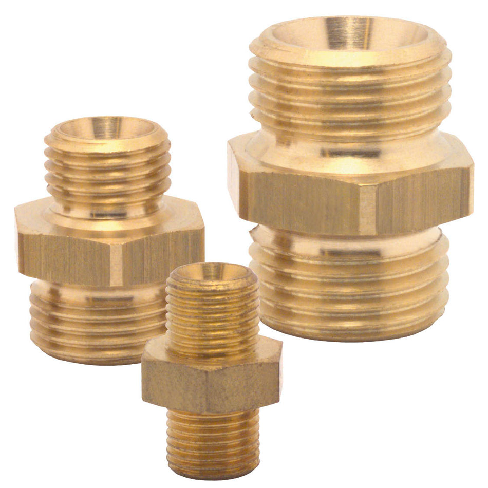 ELMAG Doppelnippel AG 1/2' x AG 1/2', Messing