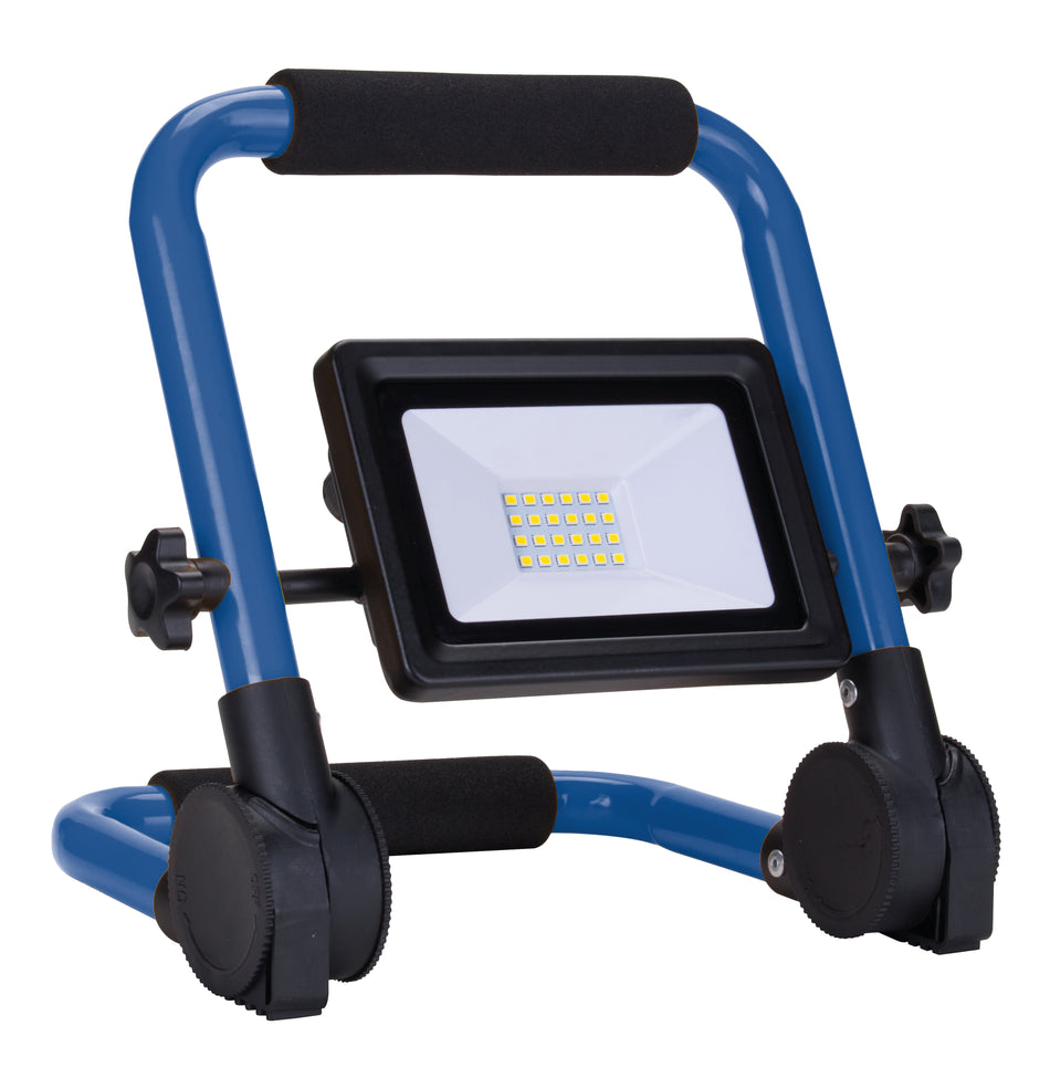 AS SCHWABE LED-Mobil-Strahler 20W OPTILINE, klappbares Tragegestell, 3m Gummikabel, Schutzkontaktstecker