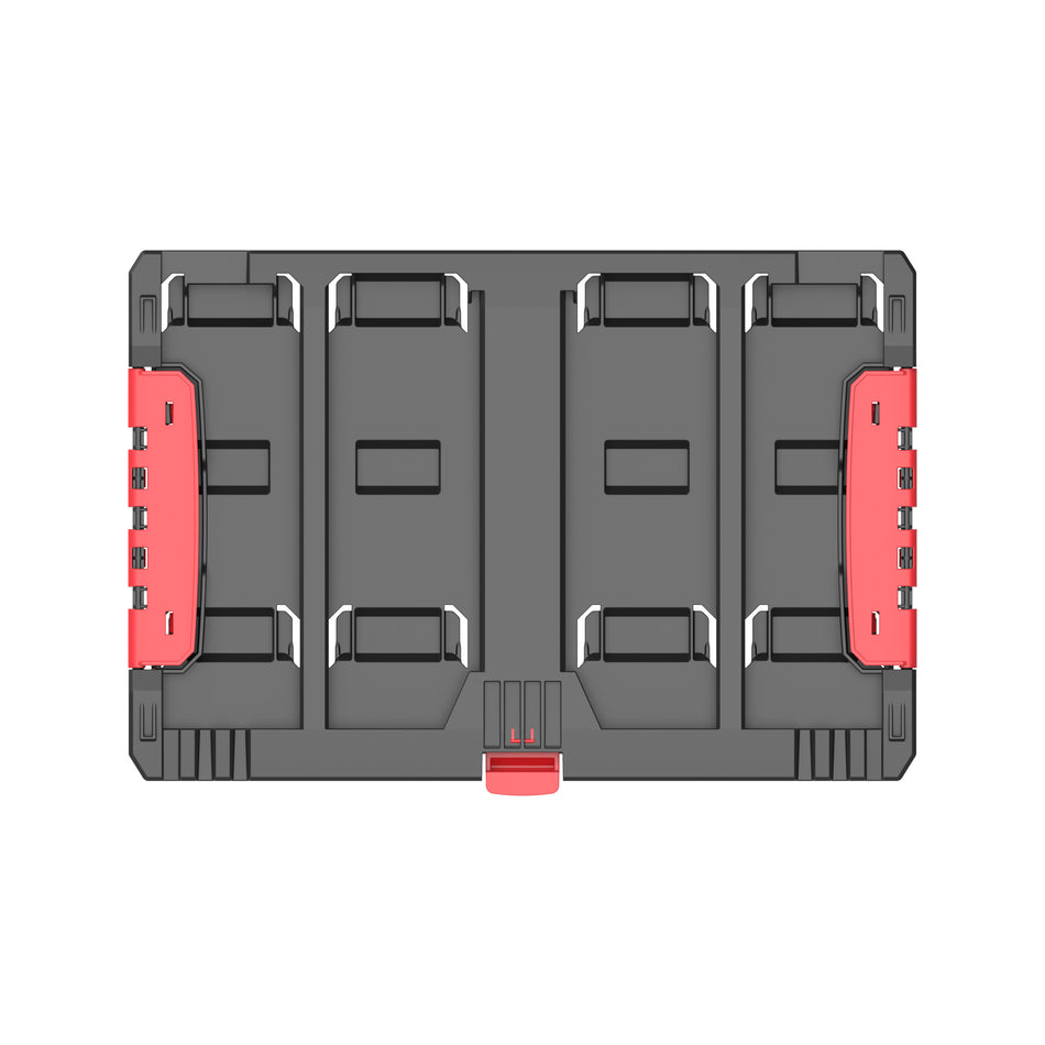 MILWAUKEE Adapter Packout, Heavy Duty Box-Adapter, stoßfester Kunststoff