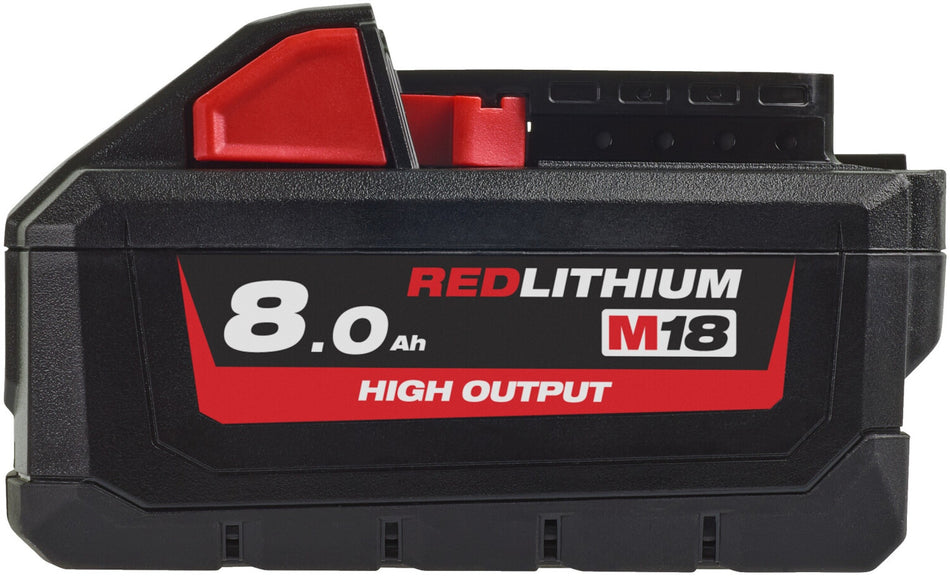 MILWAUKEE M18 HB8 RedLi-Ion Akku 18V 8.0 Ah