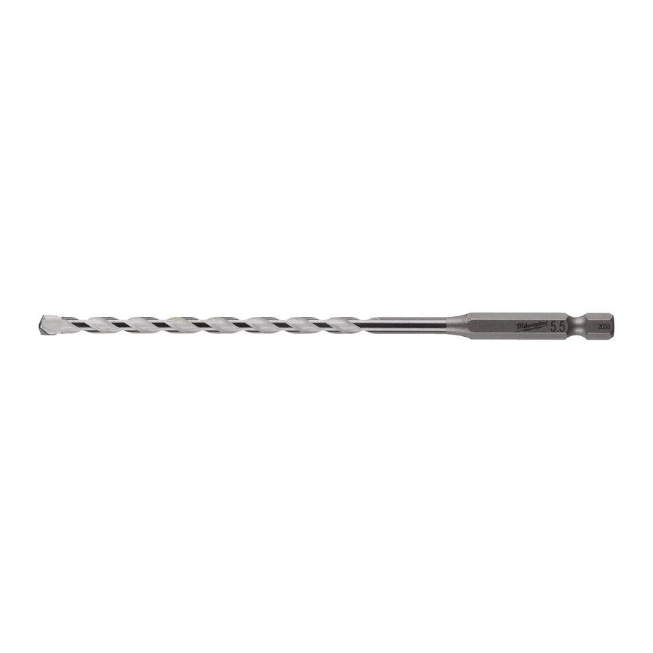 MILWAUKEE Multimaterial Bohrer, MM 5.5 x 150 - 1 pc, Hartmetall-Spitze, für diverse Materialien