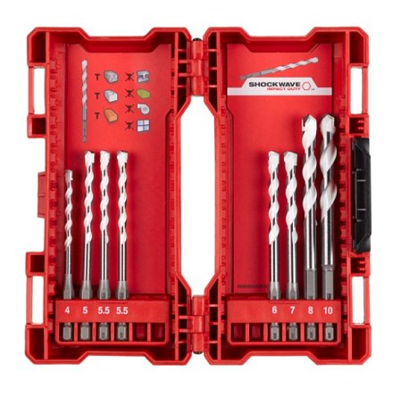MILWAUKEE Multimaterialbohrer Set 8-tlg.
