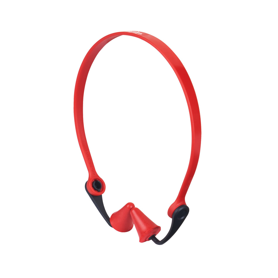 MILWAUKEE Bügelgehörschutz, 3 Tragepositionen, inkl. austauschbare Stöpsel, EN 352-2 zertifiziert