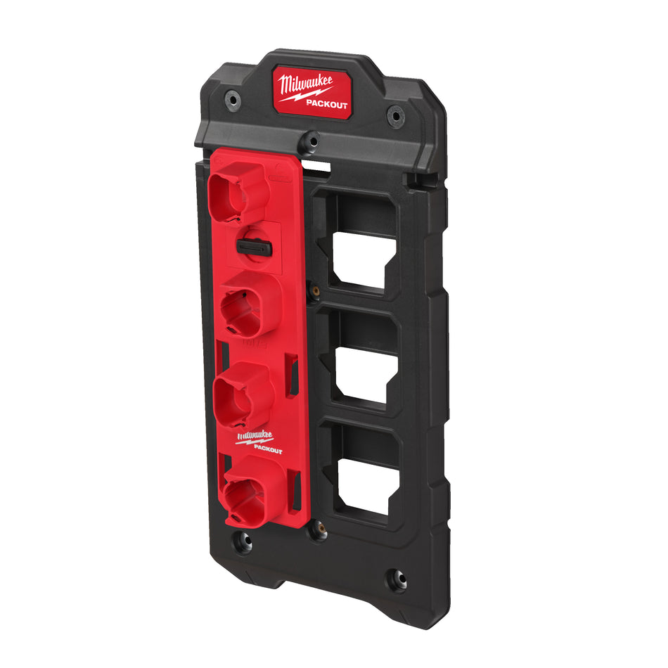 MILWAUKEE Packout M12 Battery Holder, M12 Akkuhalter, Click & Lock, Teil des PACKOUT™ Systems