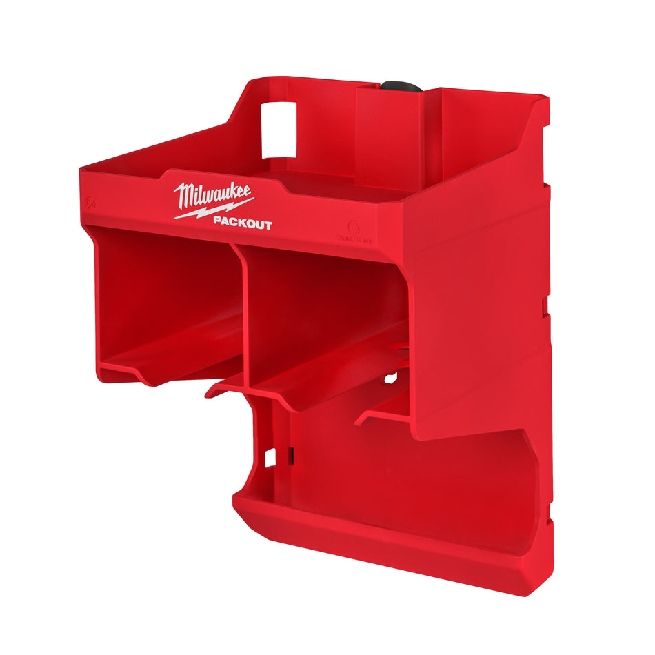 MILWAUKEE Packout Drill Storage Station, Maschinenhalter, Click & Lock Mechanismus