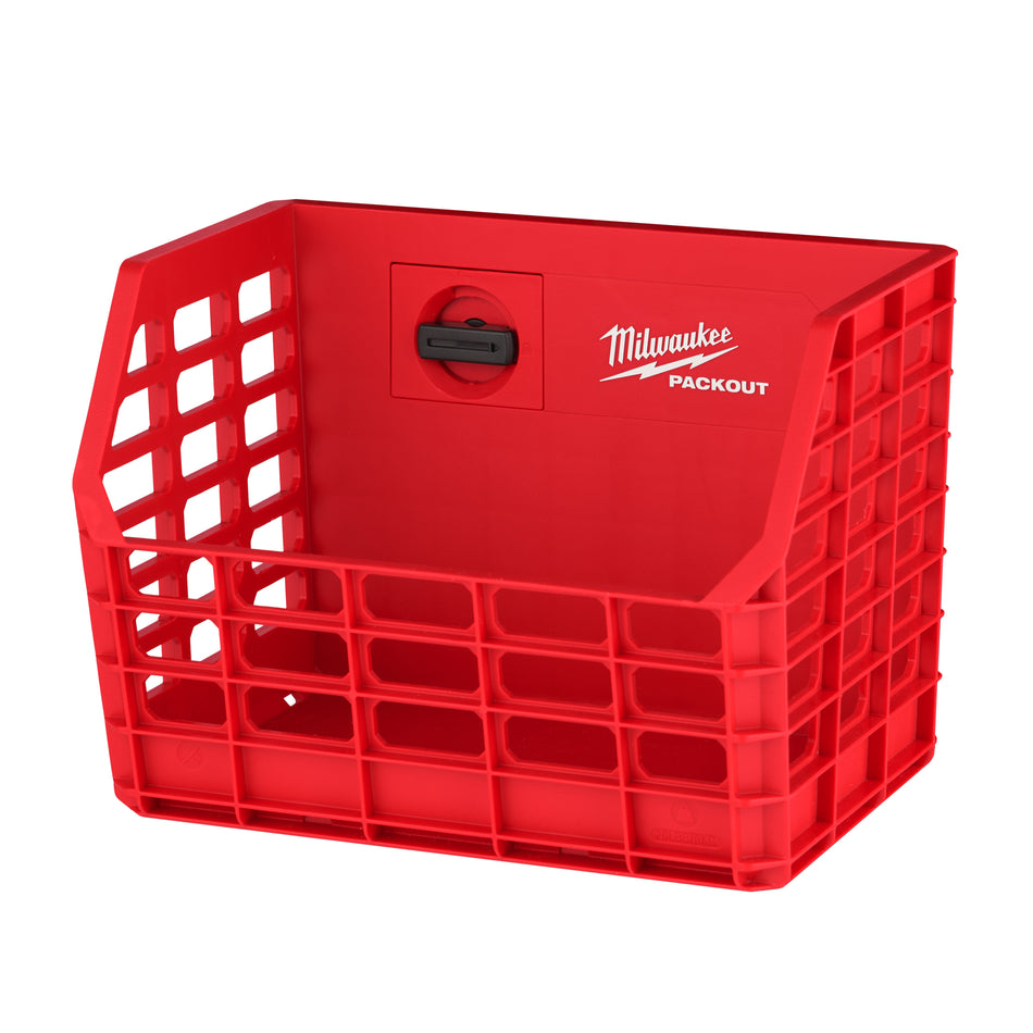 MILWAUKEE Packout Wire Basket, PACKOUT™ Aufbewahrungskorb, Click & Lock, für Werkzeuge & Zubehör