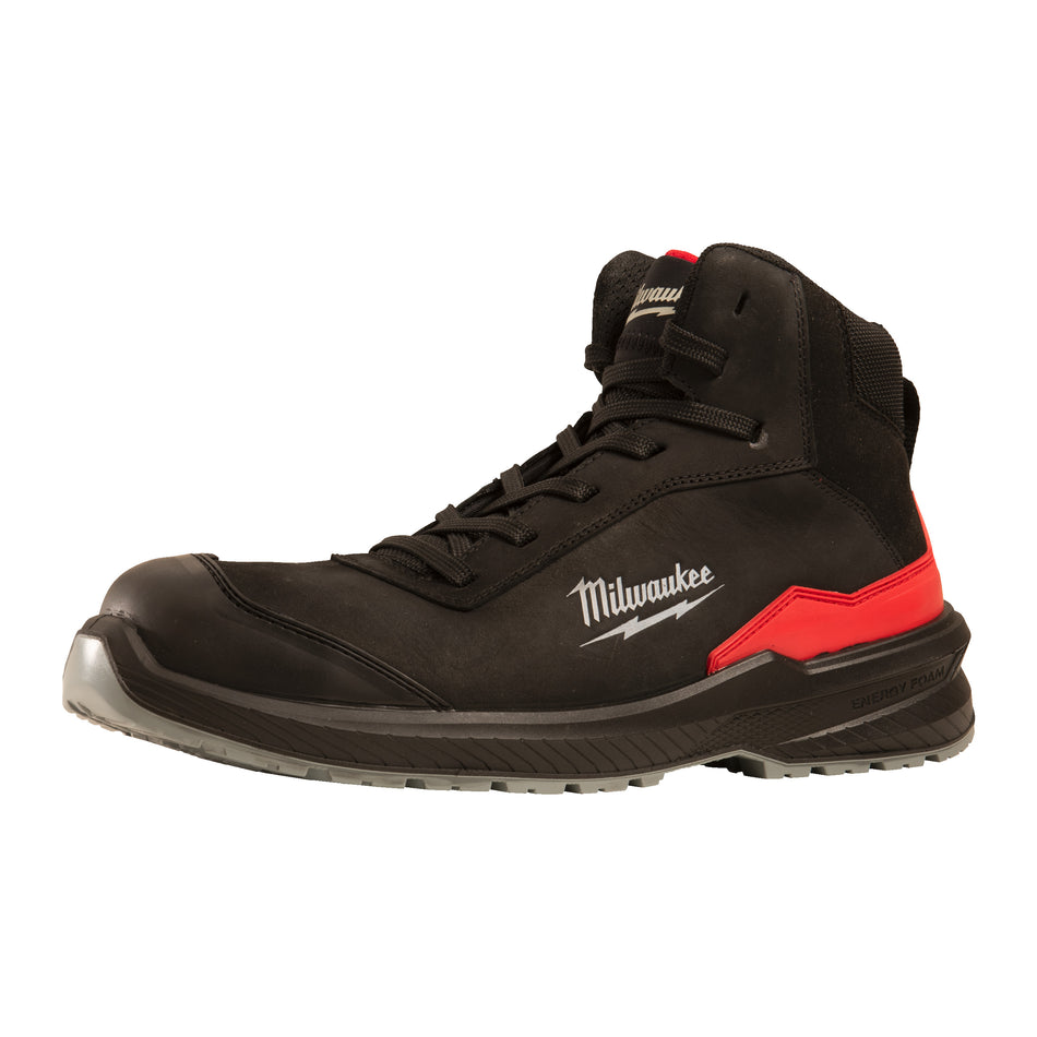 MILWAUKEE FLEXTRED™ S3S Sicherheits-Schnürstiefel Leder schwarz