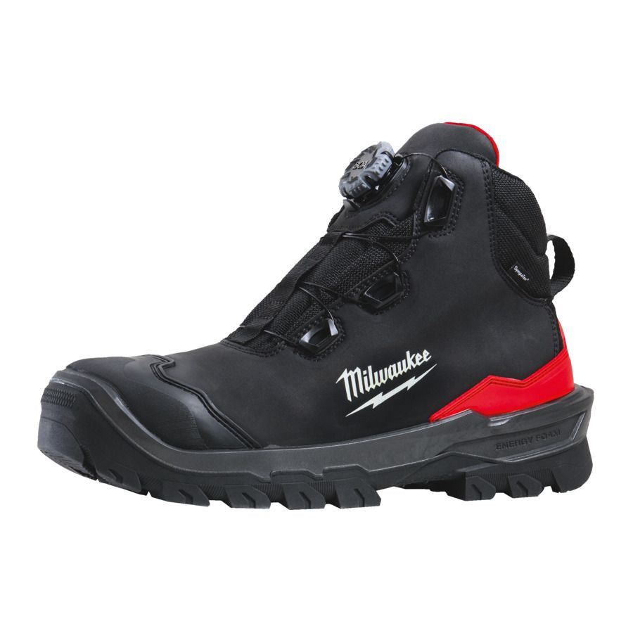 MILWAUKEE ARMOURTRED™ Sicherheits-Stiefel BOA S7S Mikrofaser schwarz