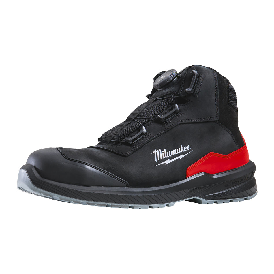 MILWAUKEE FLEXTRED™ S3S Sicherheits-Stiefel BOA Leder schwarz