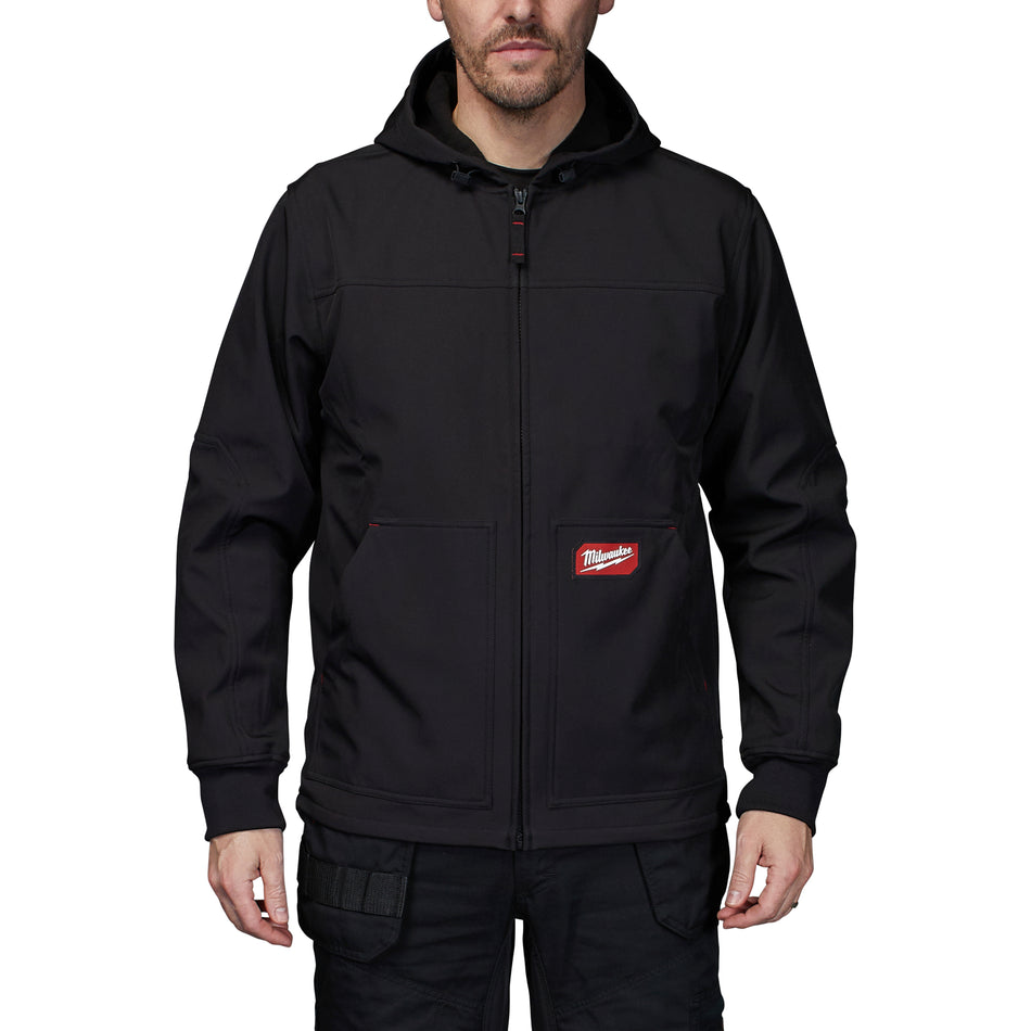 MILWAUKEE FREEFLEX™Softshell Kapuzen-Jacke schwarz
