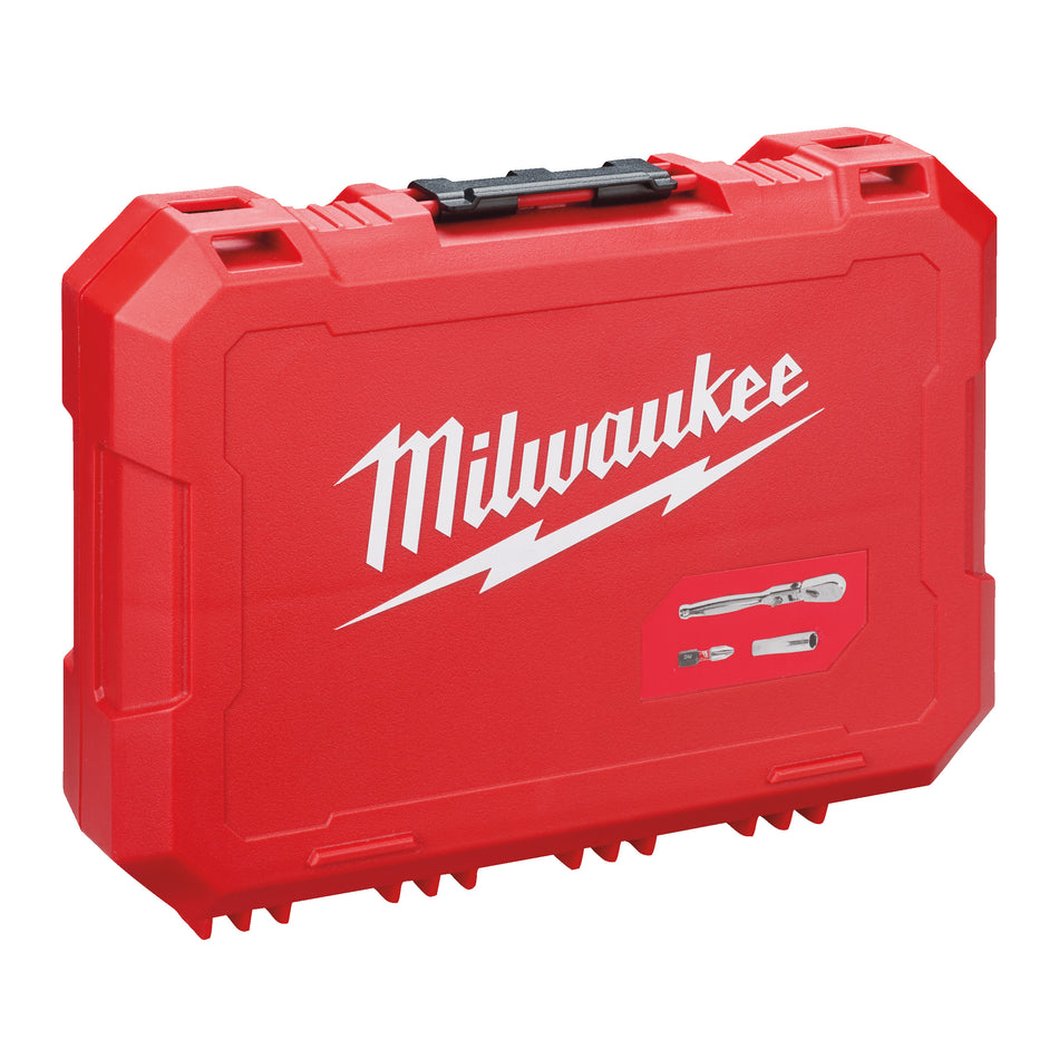 Milwaukee 42 pc 1/4" Drive Ratchet & Spanner & Deep Socket Premium Set Metric Ratschen- und Steckschlüsseleinsatz-Set