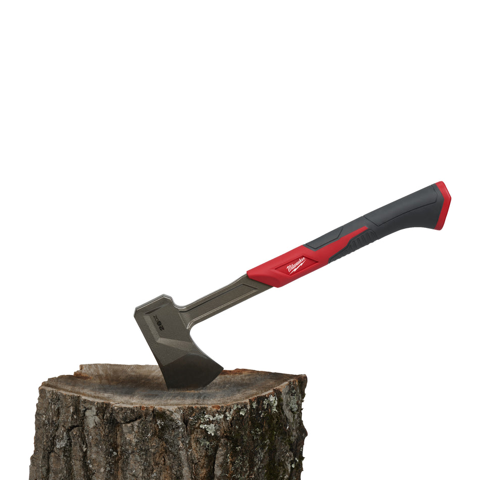 MILWAUKEE Axe and Knife Set, Spaltaxt Promo-Set, 40 cm Axt, FASTBACK Klappmesser, Gürtelclip