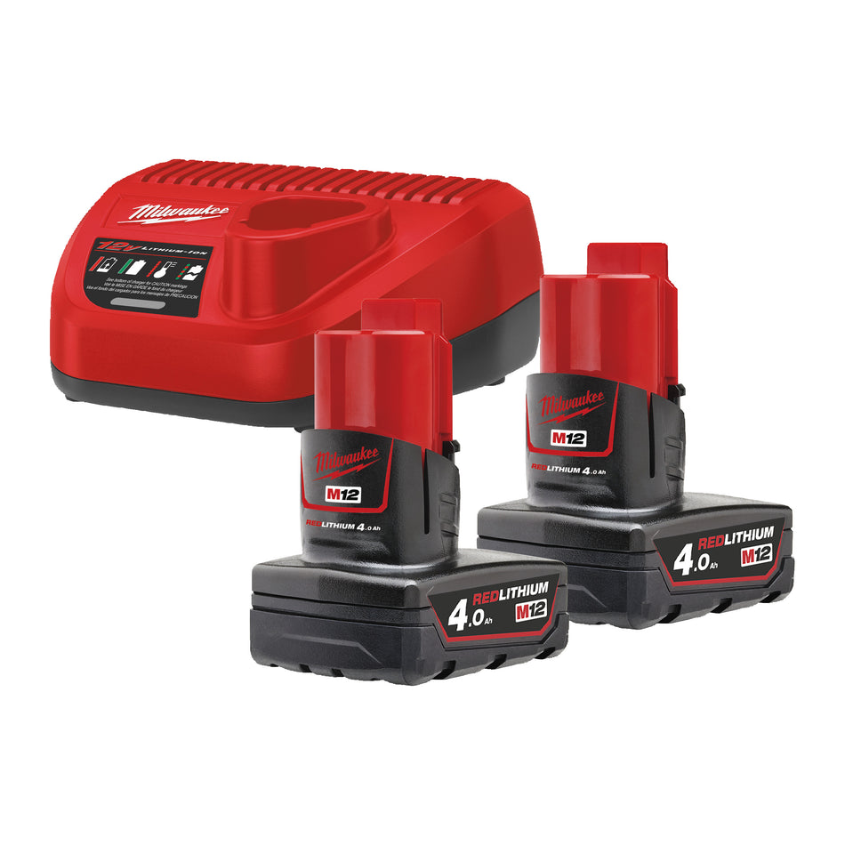 MILWAUKEE Akku-Starterset M12 NRG-402