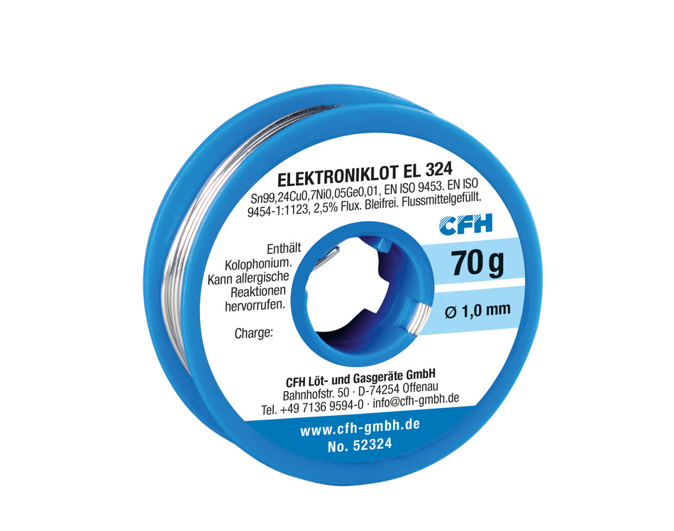 CFH Elektroniklot EL 324 (bleifrei, 70 g)