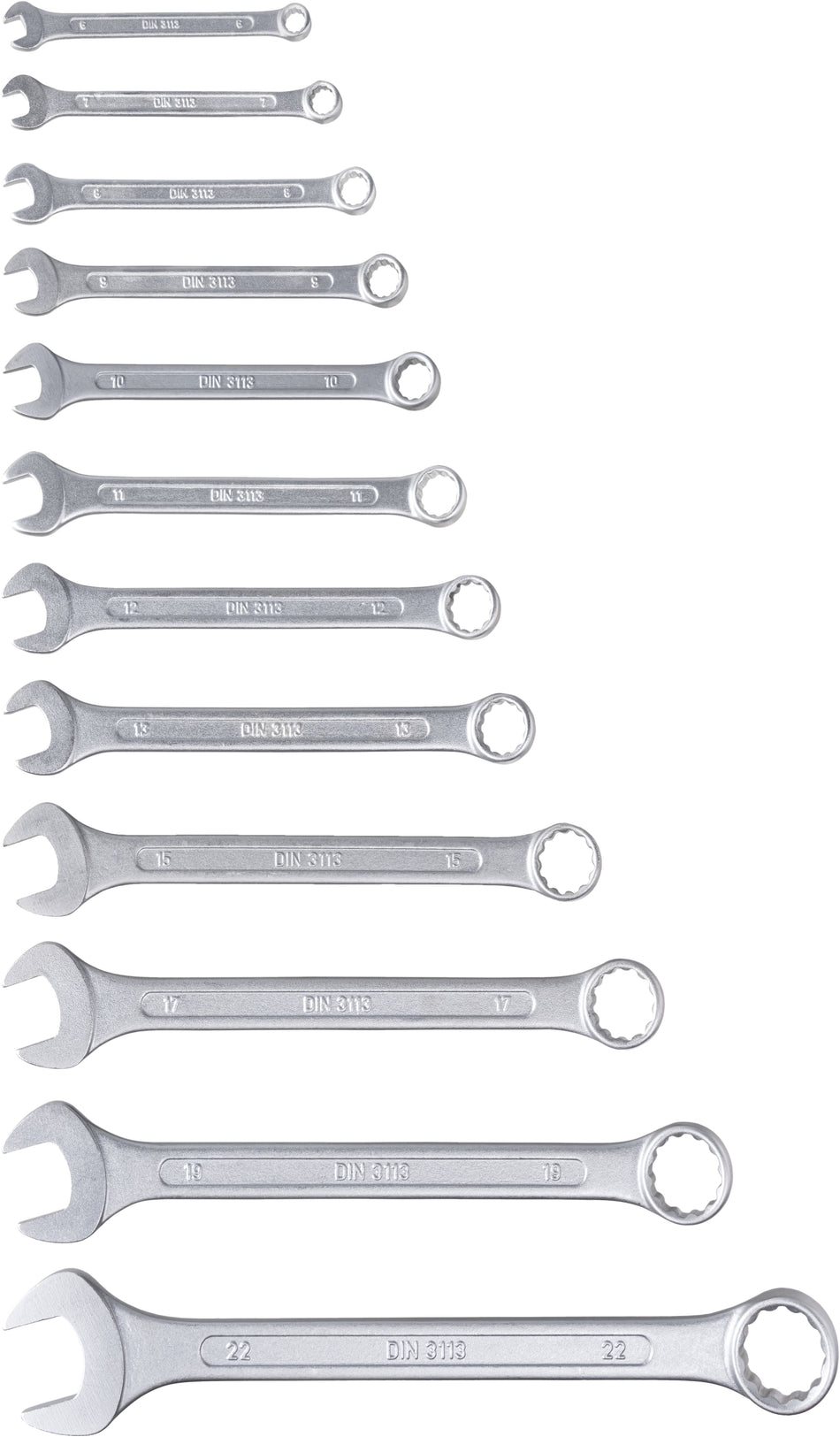 TRIUSO Gabel-Ringschlüsselsatz 12tlg.