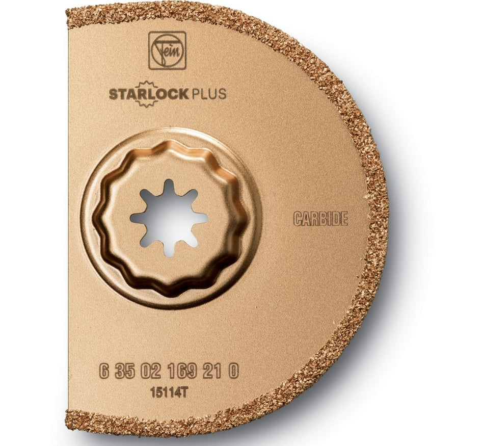 FEIN Hartmetall-Sägeblatt / zum Entfernen schadhafter Fliesenfugen sowie zum Fräsen, Schnittbreite ca. 2,2 mm.