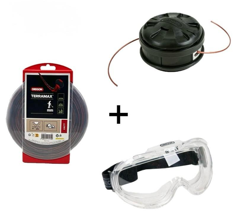 OREGON AKTIONSPAKET STANDARD (Fadenkopf+Faden+Schutzbrille)