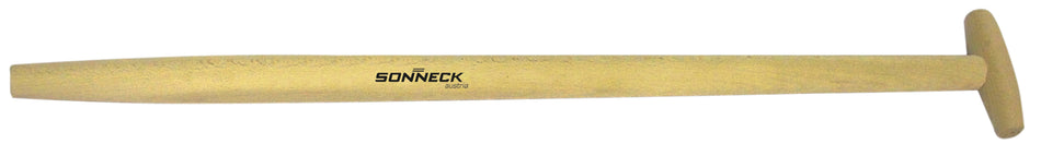 SONNECK T-Spatenstiel gerade, Buche, 850 mm, T-Griff, 35 mm Durchmesser