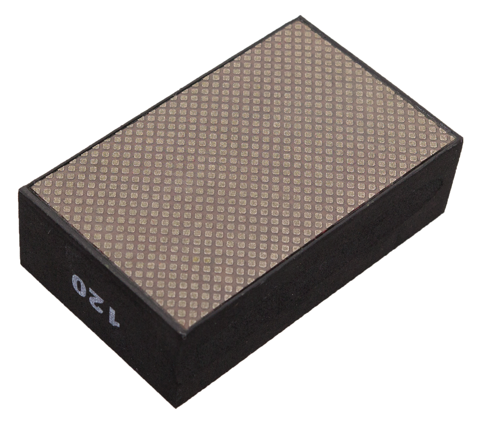 NOZAR Dia-Handpad Korn 120, 90x55 mm, Schwarz