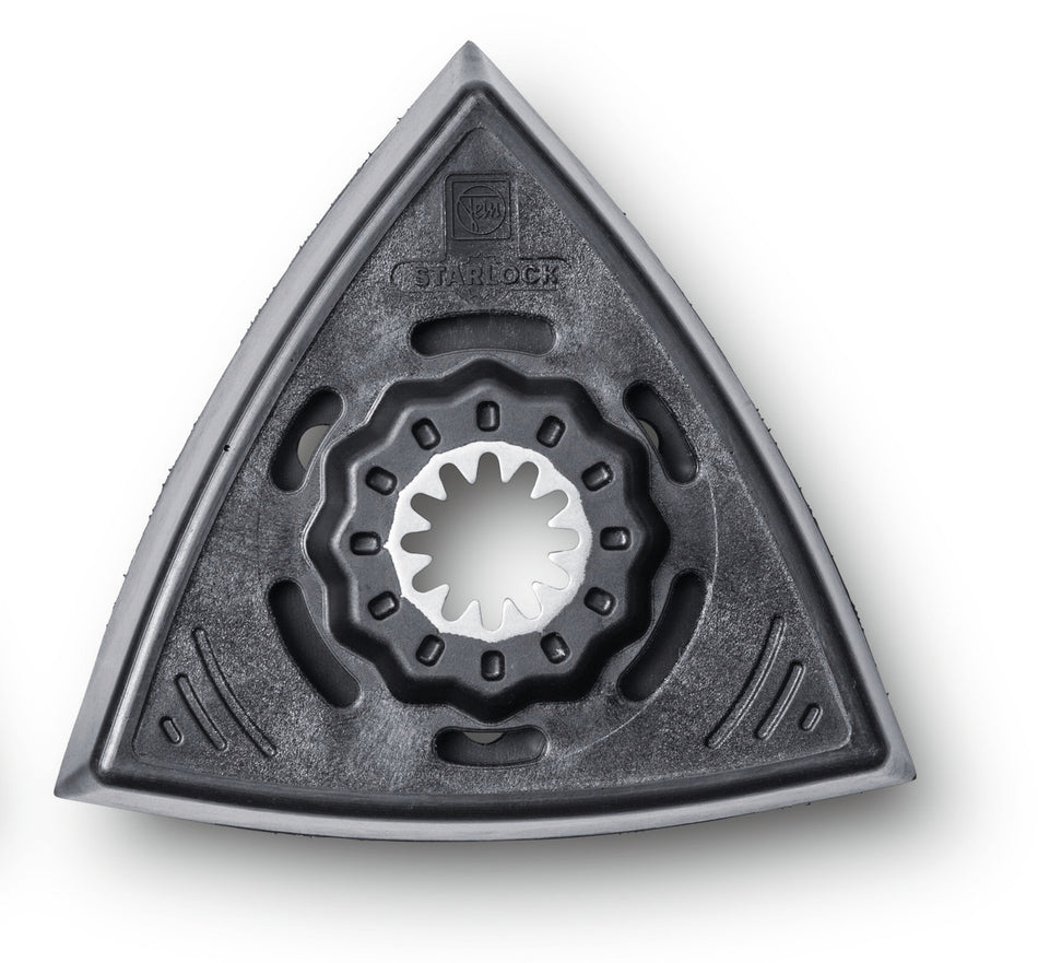 FEIN Schleifplatten-Set, gelocht, Dreiecksform, gelochte Ausführung, Klettenhaftteil