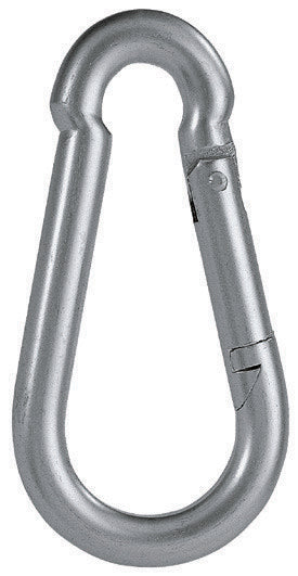 PEWAG Feuerwehr-Karabiner 8X80mm galvanisch verzinkt