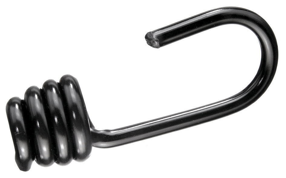 PEWAG Stahlhaken kunststoffummantelt schwarz 6mm