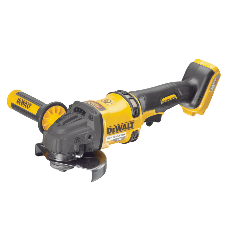 DEWALT Flexvolt Akku-Winkelschleifer 54V, bürstenlos, 125mm, Basisversion ohne Akku/Ladegerät