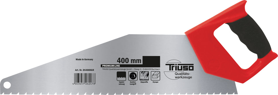 TRIUSO Dämmstoffsäge 400mm, 2K-Griff