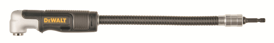 DEWALT Winkelbohrvorsatz Set 3-tlg., Basiskopf, Handgriff, Flex. Verlängerung