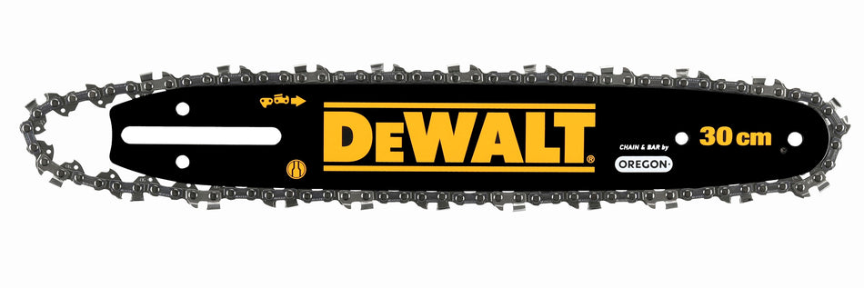 DEWALT Schwert mit Sägekette, 30 cm, für Akku-Kettensäge DCM565