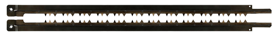DEWALT Spezialsägeblatt HSS Holz 430mm, Alligator, 2-teiliges Set, für DWE397/398/399