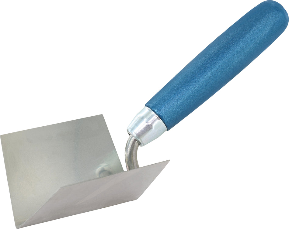 TRIUSO Stukkateureckspachtel Inneneck 80x60x60 mm, Edelstahl