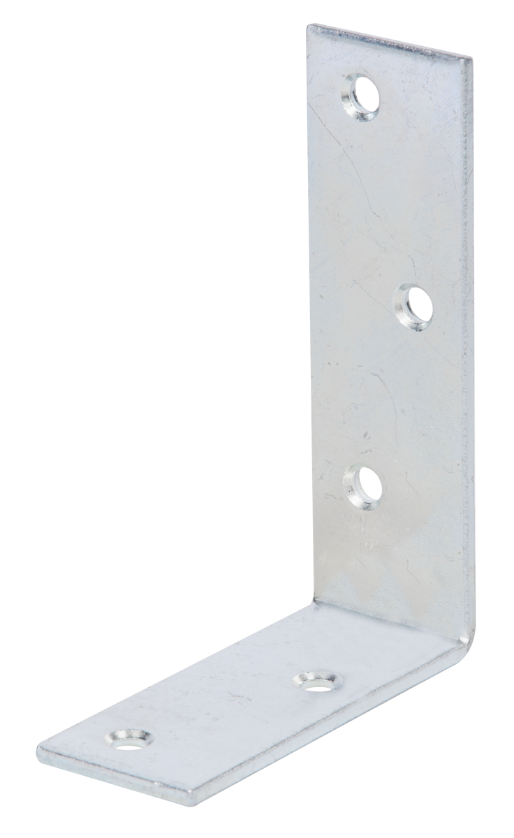 ALBERTS Balkenwinkel 75x100x30CF, galvanisch verzinkt, Dickschichtschutz, 5 Löcher
