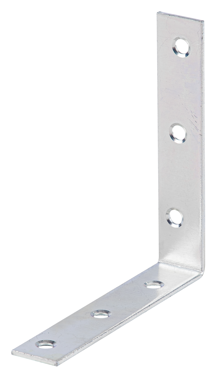 ALBERTS Stuhlwinkel 100x100x19CF, sendzimirverzinkt, beidseitig versenkte Löcher