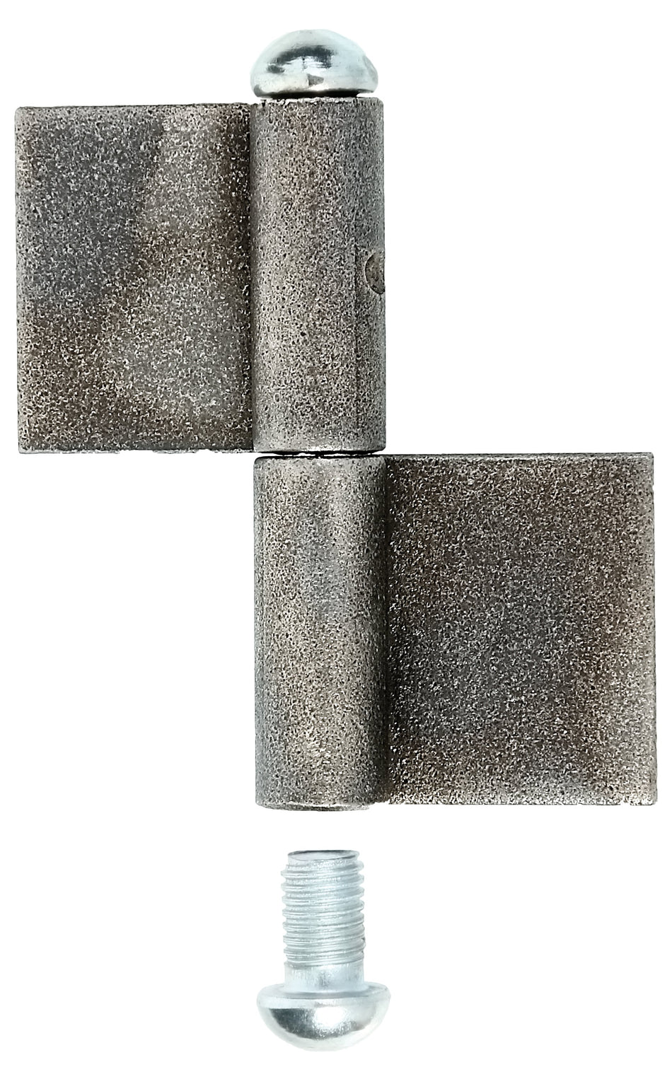 ALBERTS Konstruktionsband KO4, zweiteilig, roh, Stahl, 80x30mm, zum Anschweißen