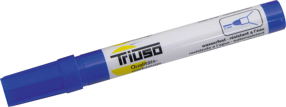 TRIUSO Permanent Marker, 1 Stück blau