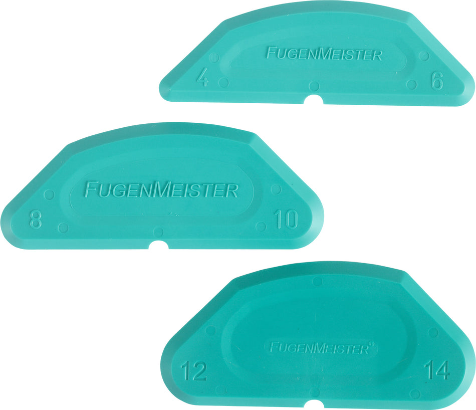 TRIUSO Fugenmeister "Radien"	Schablonen 3er-Set