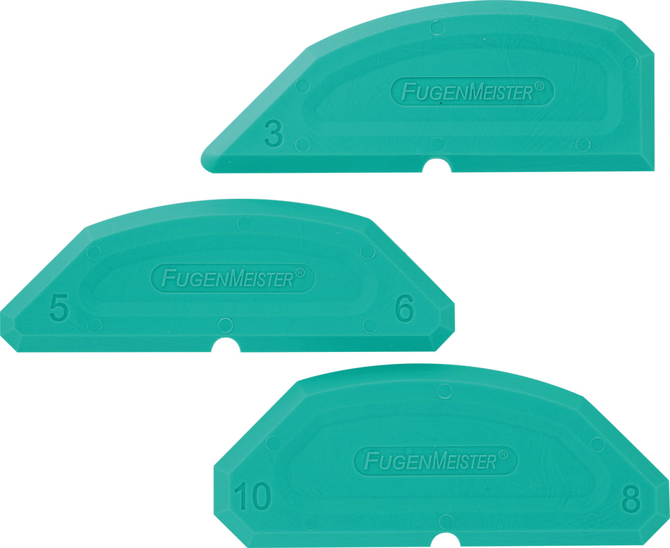TRIUSO Fugenmeister "Winkel" Schablonen 3er-Set