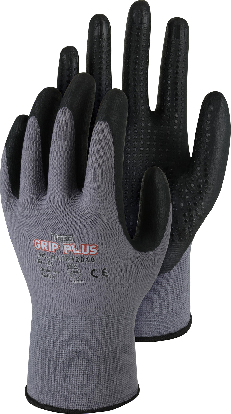 TRIUSO Grip Plus PREMIUM - Nitril mit Noppen