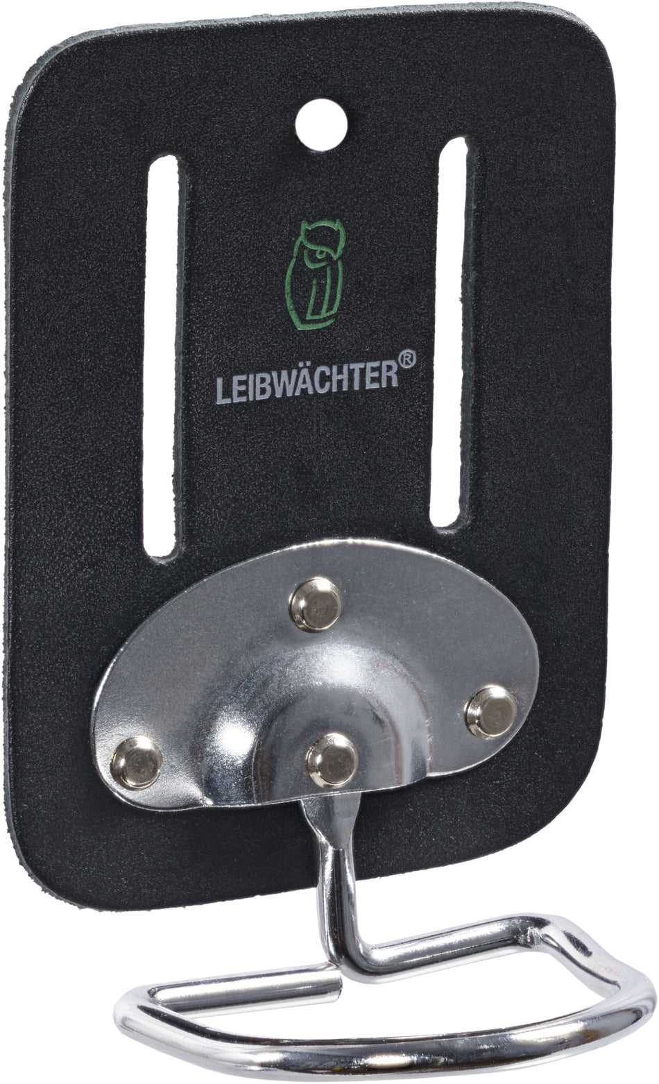 Leibwächter Hammerhalter schwenkbar, Leder und Metallbügel