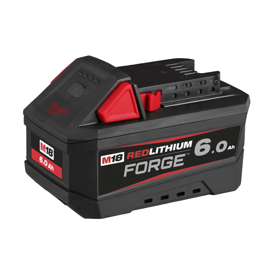 MILWAUKEE M18 FB6, Akku HIGH OUTPUT™ 6,0 Ah, Schnellladetechnologie, REDLITHIUM™ FORGE™